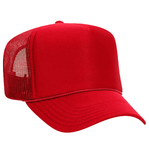 Custom 3d Puff HTV OTTO Foam Trucker Hat