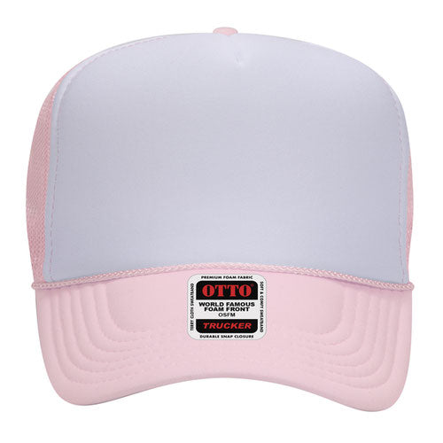 Custom 3d Puff HTV OTTO Foam Trucker Hat