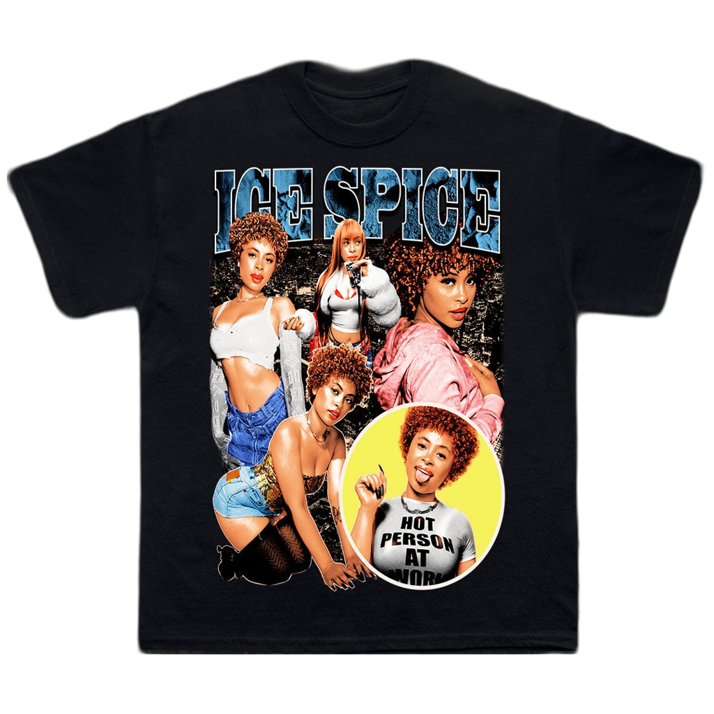 Cool as Ice, Hot as Spice: Icespice 90s Vintage Retro T-shirt