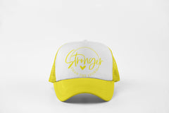 Stronger Than the Storm Embroidered Trucker Hat