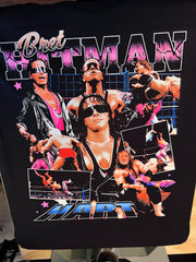 Bret Hart 90s Vintage Retro T-shirt